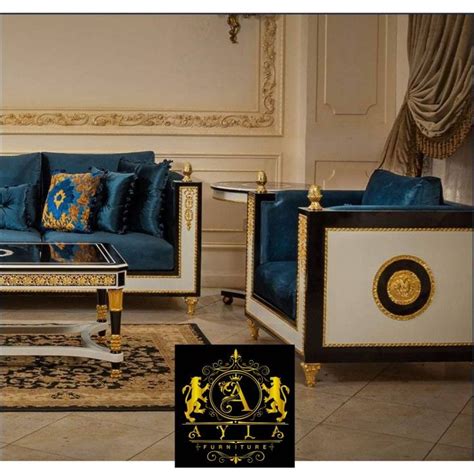 versace sofa set design